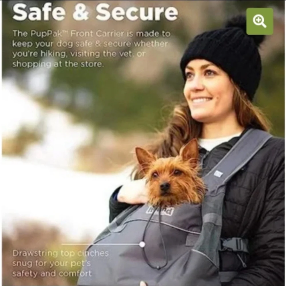 Outward hound Front Carrier for Dogs, Color Gray, Small